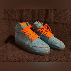 Size 4.5/6w - Air Jordan 1 Retro OG G8RD High Blue Lagoon